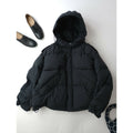 JOURNAL STANDARD L’essage × STAMMBAUM ジャーナルスタンダード レサージュ 別注 ショート丈 ダウンジャケット 黒 ブラック F(DM＋0820)【中古】