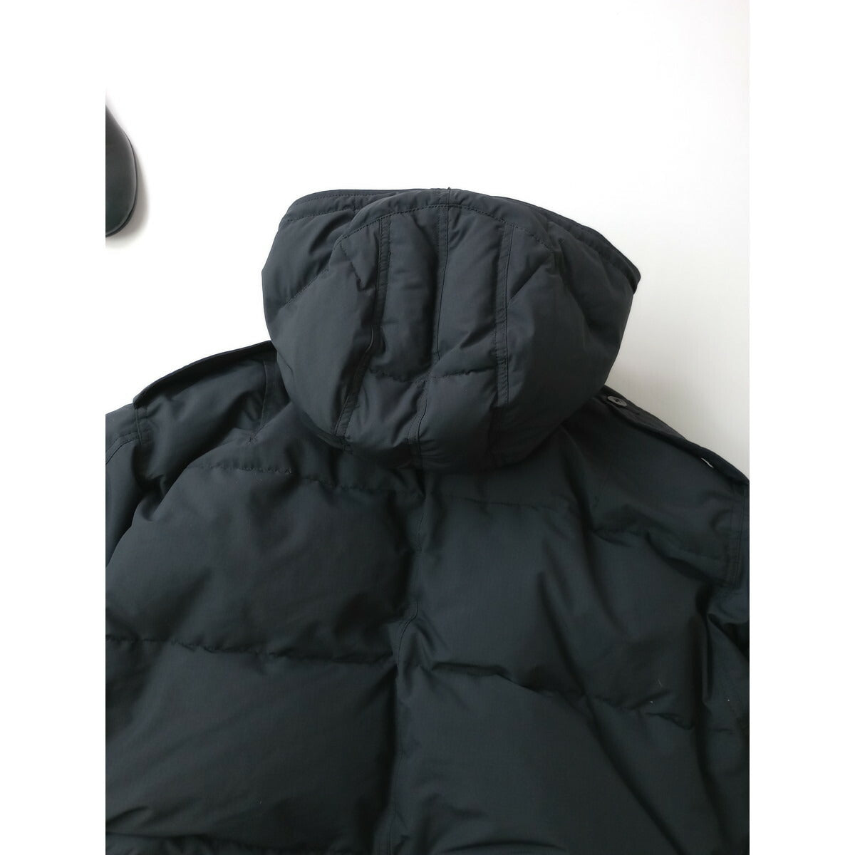 JOURNAL STANDARD L’essage × STAMMBAUM ジャーナルスタンダード レサージュ 別注 ショート丈 ダウンジャケット 黒 ブラック F(DM＋0820)【中古】