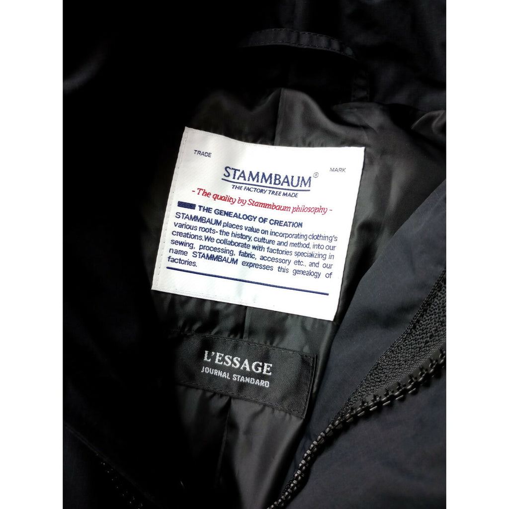 JOURNAL STANDARD L’essage × STAMMBAUM ジャーナルスタンダード レサージュ 別注 ショート丈 ダウンジャケット 黒 ブラック F(DM＋0820)【中古】