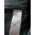 RIM.ARK リムアーク ウール Stand collar melton CT スタンドカラー ロングコート ベルト付き グレー 38 (20M＋1728)【中古】