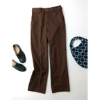 THE SHINZONE シンゾーン SKATER PANTS センター プレス スケーター パンツ ブラウン 茶色 34【中古】
