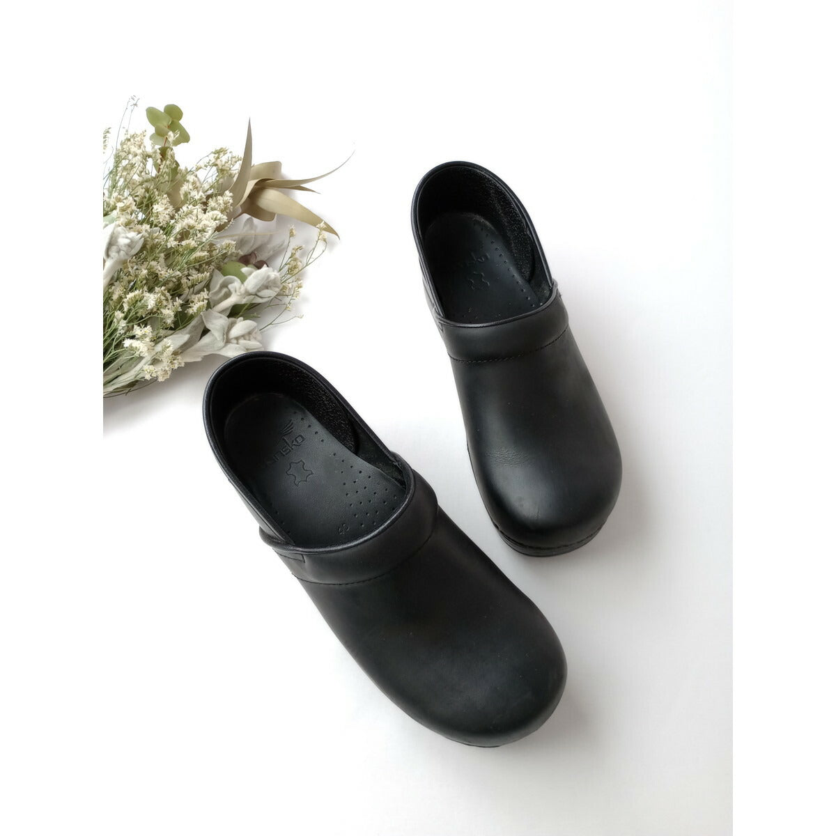 dansko ダンスコ Professional oiled BLACK プロフェッショナル 靴 ブラック 40【中古】