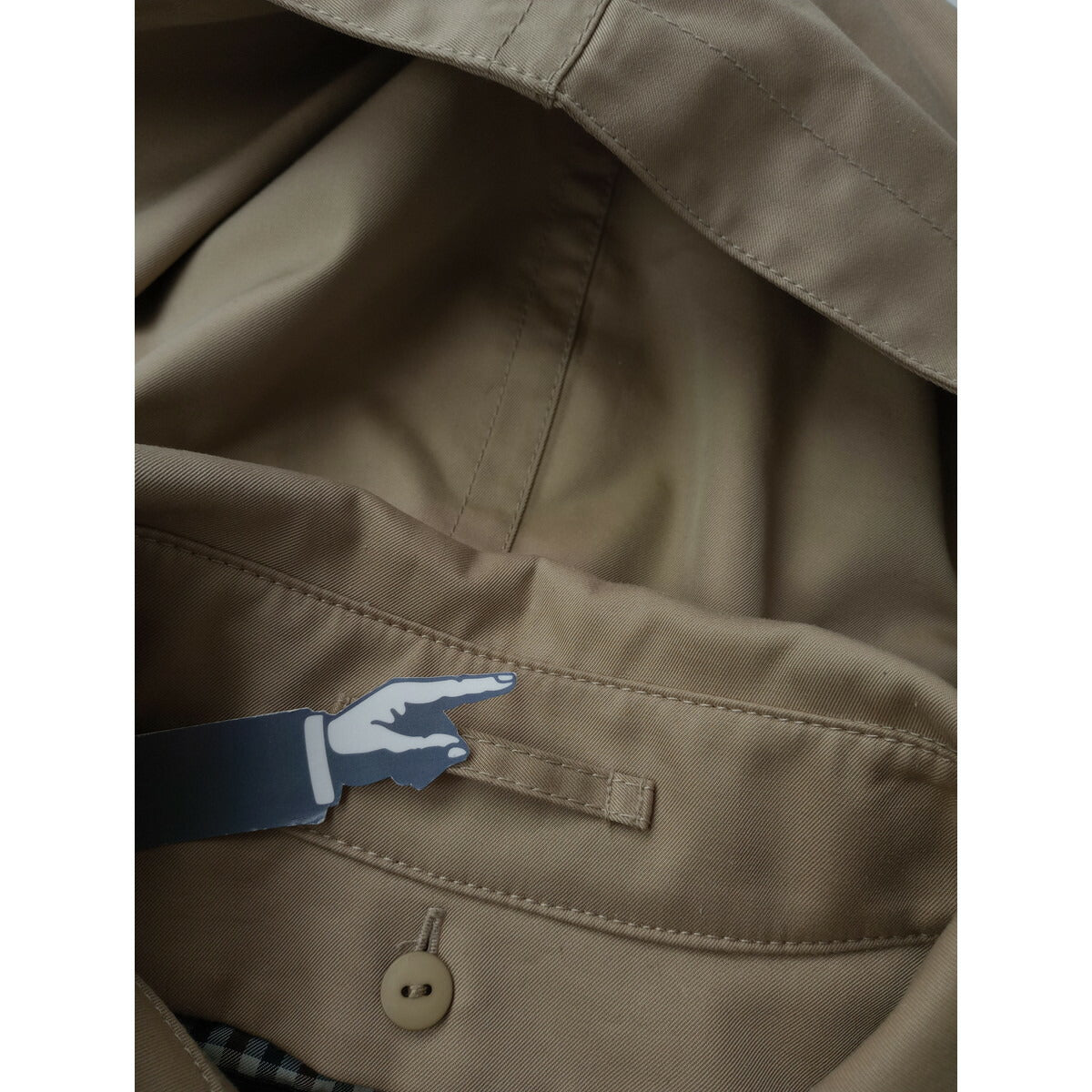 ETRETOKYO×Aquascutum エトレトウキョウ アクアスキュータムフーディートレンチコート【中古】 ベージュ 8【中古】