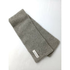 nest Robe ネストローブ ニット ミニ マフラー ストール グレー 【中古】
