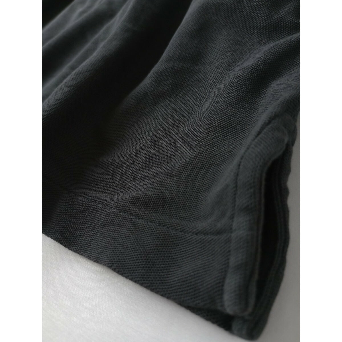 handvaerk ハンドバーク ショート丈 ポロ シャツ トップス S グレー【中古】