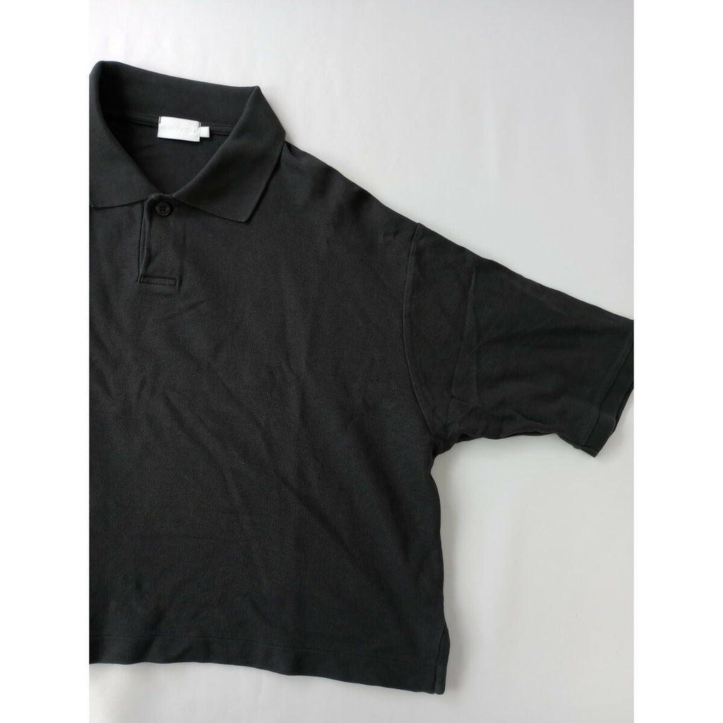 handvaerk ハンドバーク ショート丈 ポロ シャツ トップス S グレー【中古】