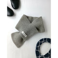 nest Robe ネストローブ ニット ミニ マフラー ストール グレー (11M＋0525)【中古】