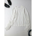 24AW R'IAM PLAGE リアム プラージュ Sheer cuff プルオーバー シアー カットソー トップス 長袖 白【中古】