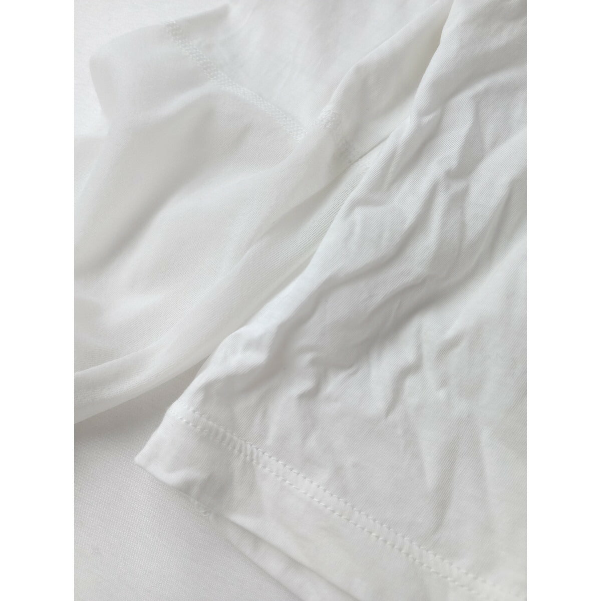 24AW R'IAM PLAGE リアム プラージュ Sheer cuff プルオーバー シアー カットソー トップス 長袖 白【中古】