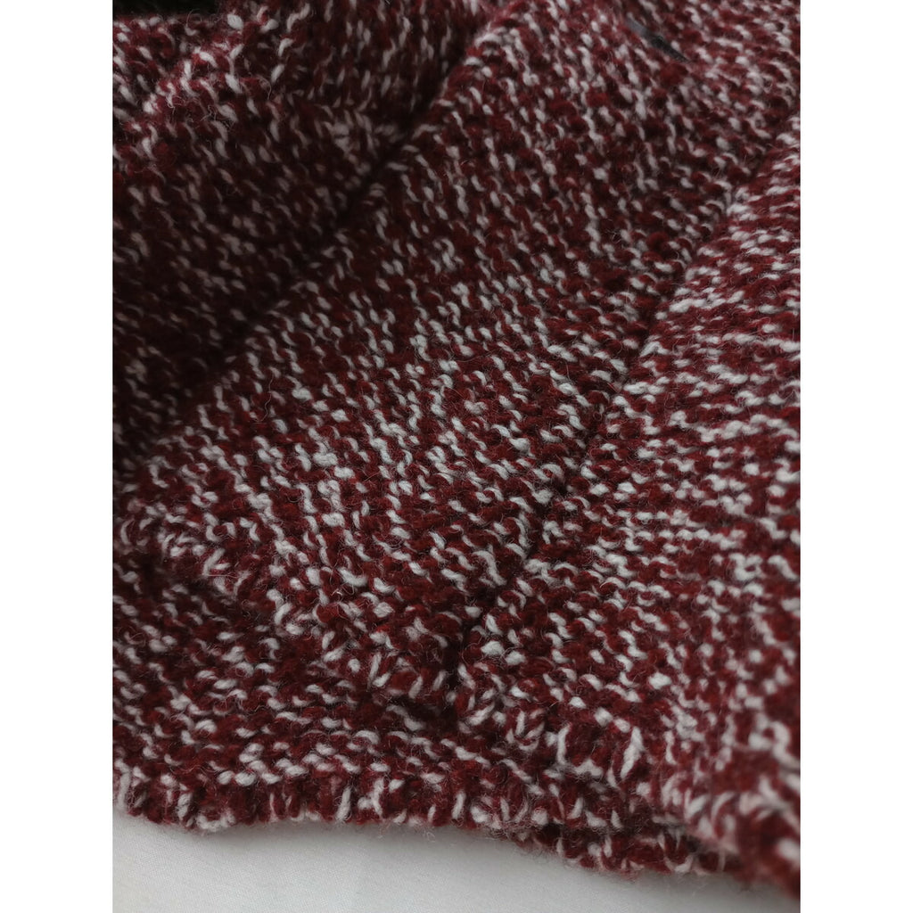 KOTONA コトナ ウール カシミヤ ニット カーディガン ジャケット ワインレッド (21M＋1735)【中古】