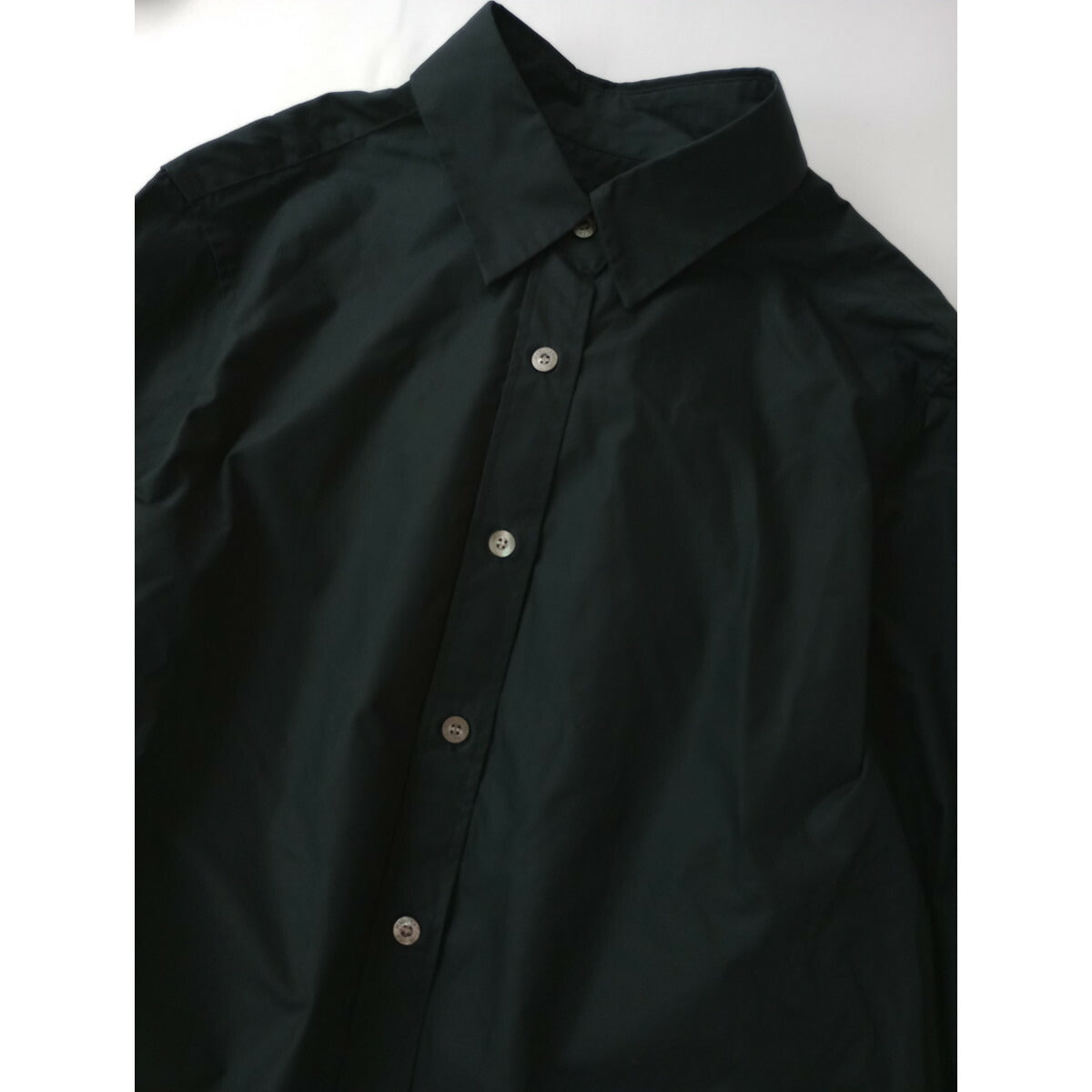 KEITAMARUYAMA ケイタマルヤマ Aライン バッグ フリル 長袖 シャツ トップス 黒 ブラック 01【中古】