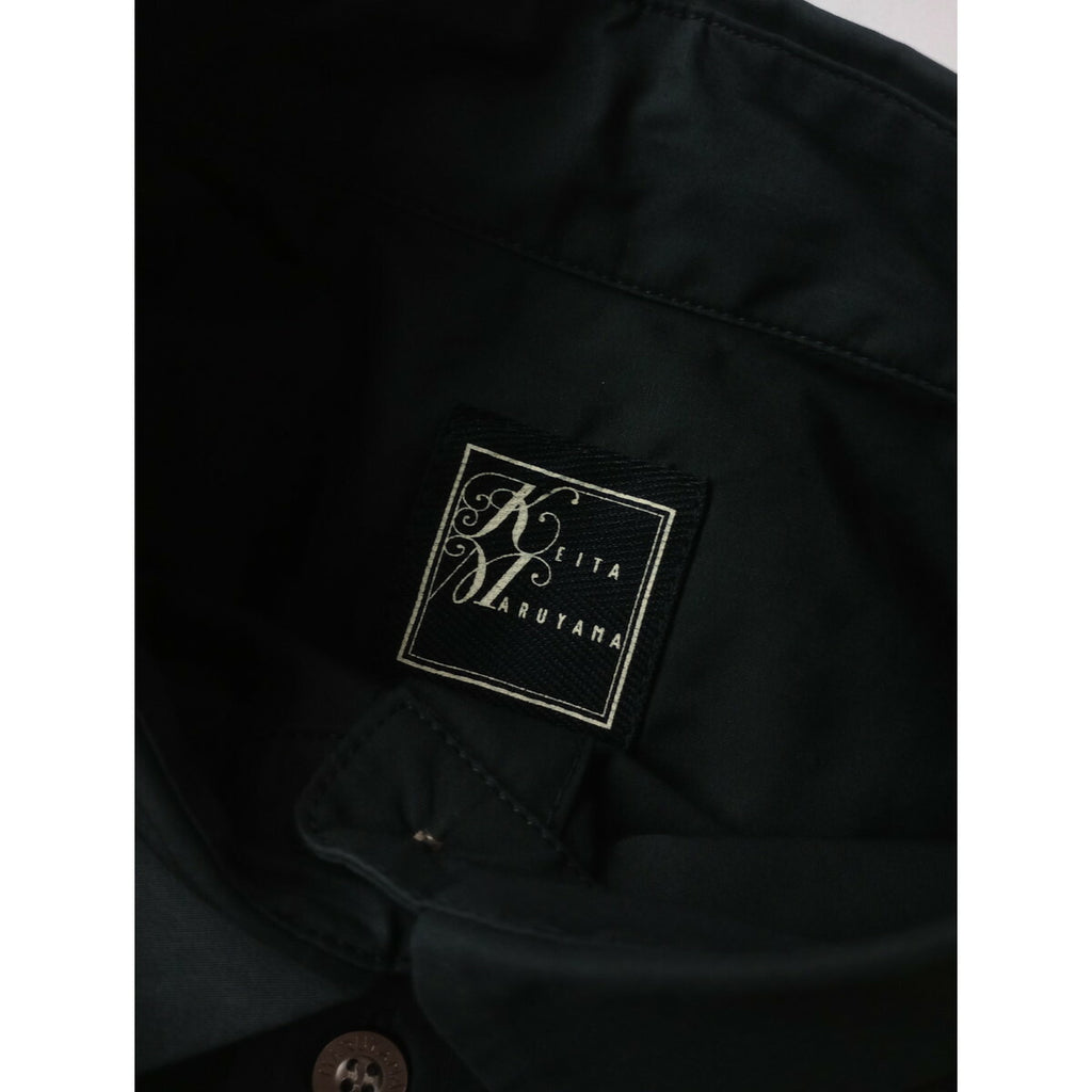 KEITAMARUYAMA ケイタマルヤマ Aライン バッグ フリル 長袖 シャツ トップス 黒 ブラック 01【中古】
