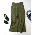 CIOTA シオタ Jungle Fatigue Skirt ジャングル ファティーグ スカート ロング カーキ 2【中古】