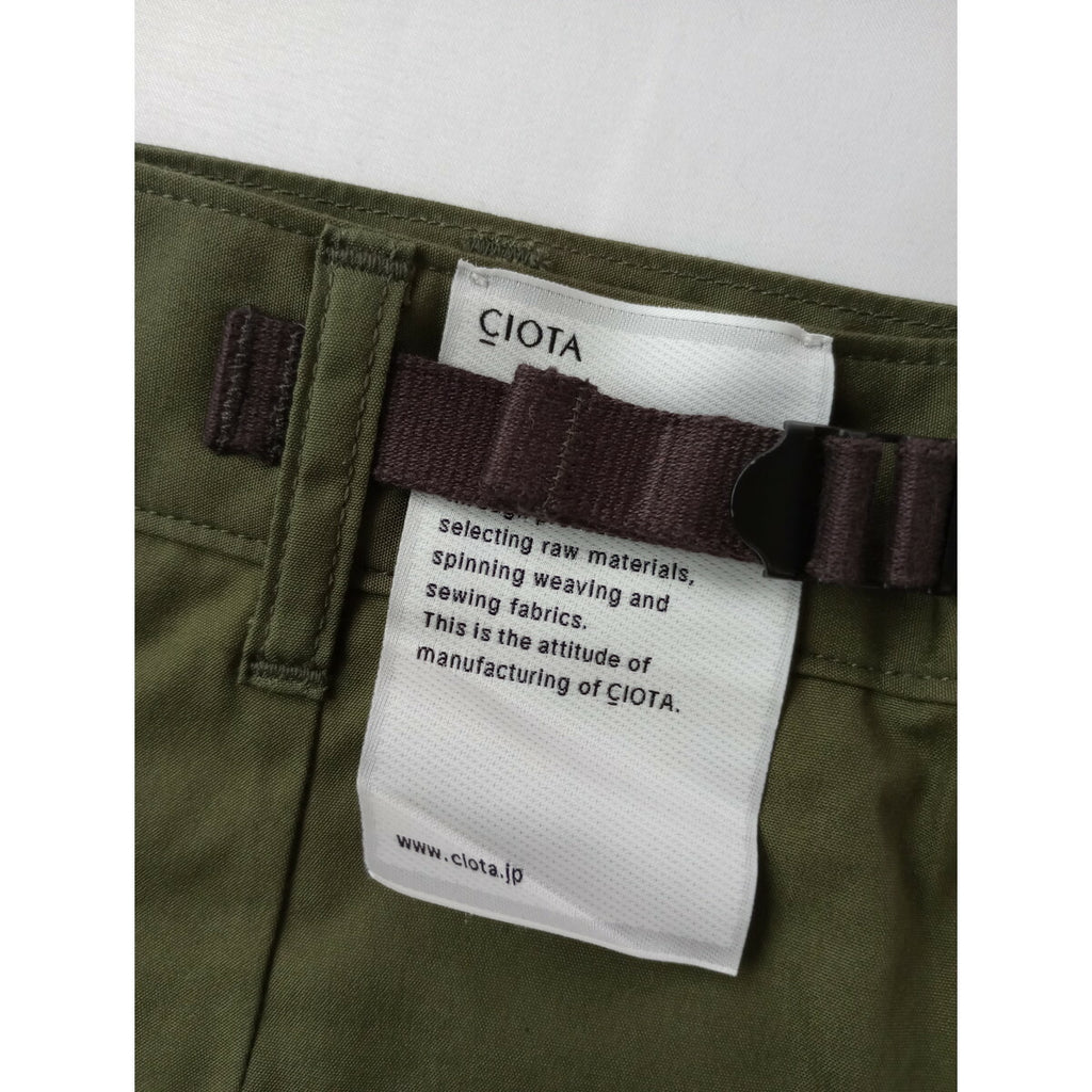CIOTA シオタ Jungle Fatigue Skirt ジャングル ファティーグ スカート ロング カーキ 2【中古】