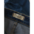 YANUK ヤヌーク ボーイズ テーパード ANN / FUB デニム パンツ 21 ブルー【中古】