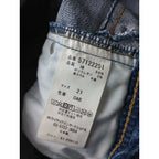 YANUK ヤヌーク ボーイズ テーパード ANN / FUB デニム パンツ 21 ブルー【中古】