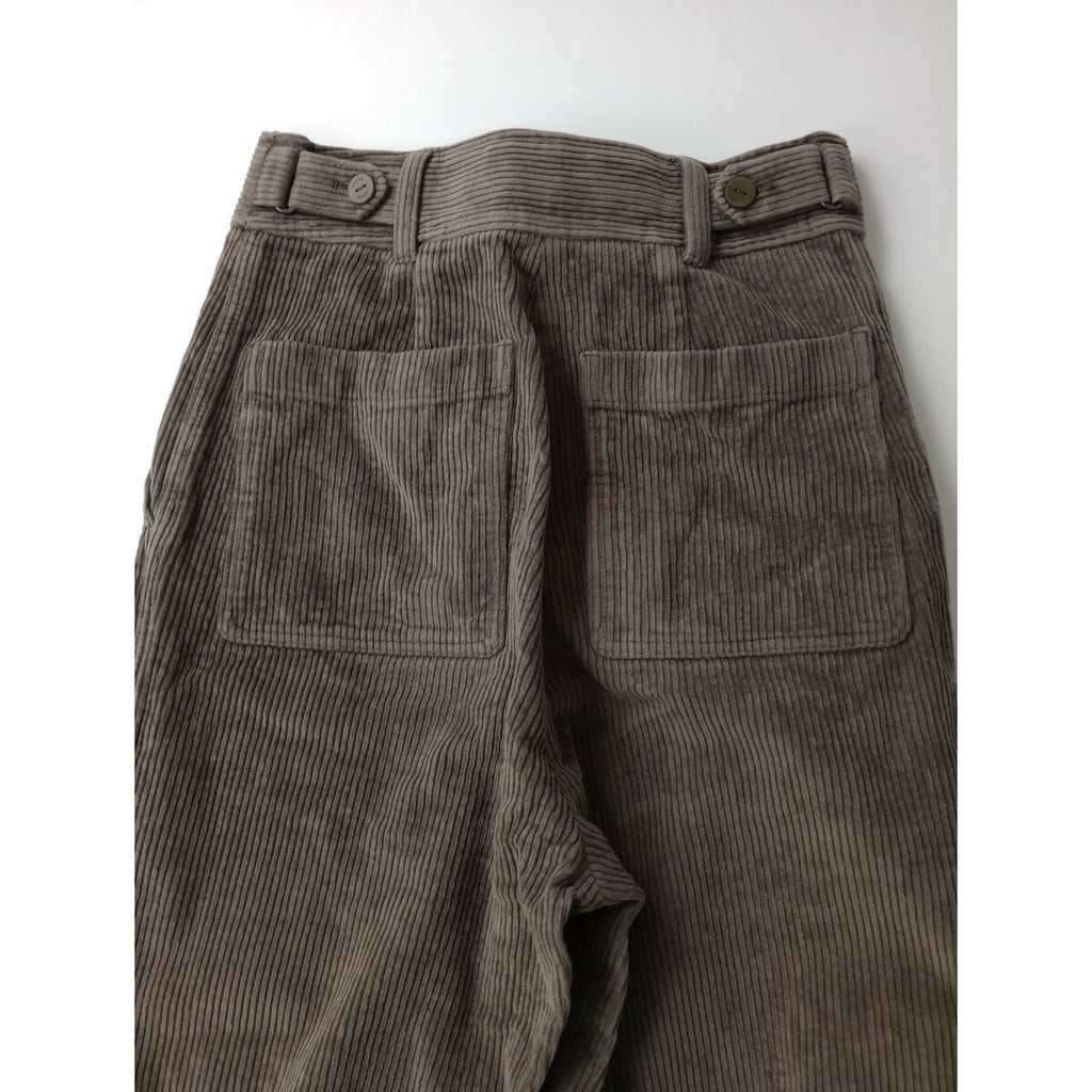 24AW YONFA ヨンファ コーデュロイ パンツ ベージュ XS (25M＋0818)【中古】