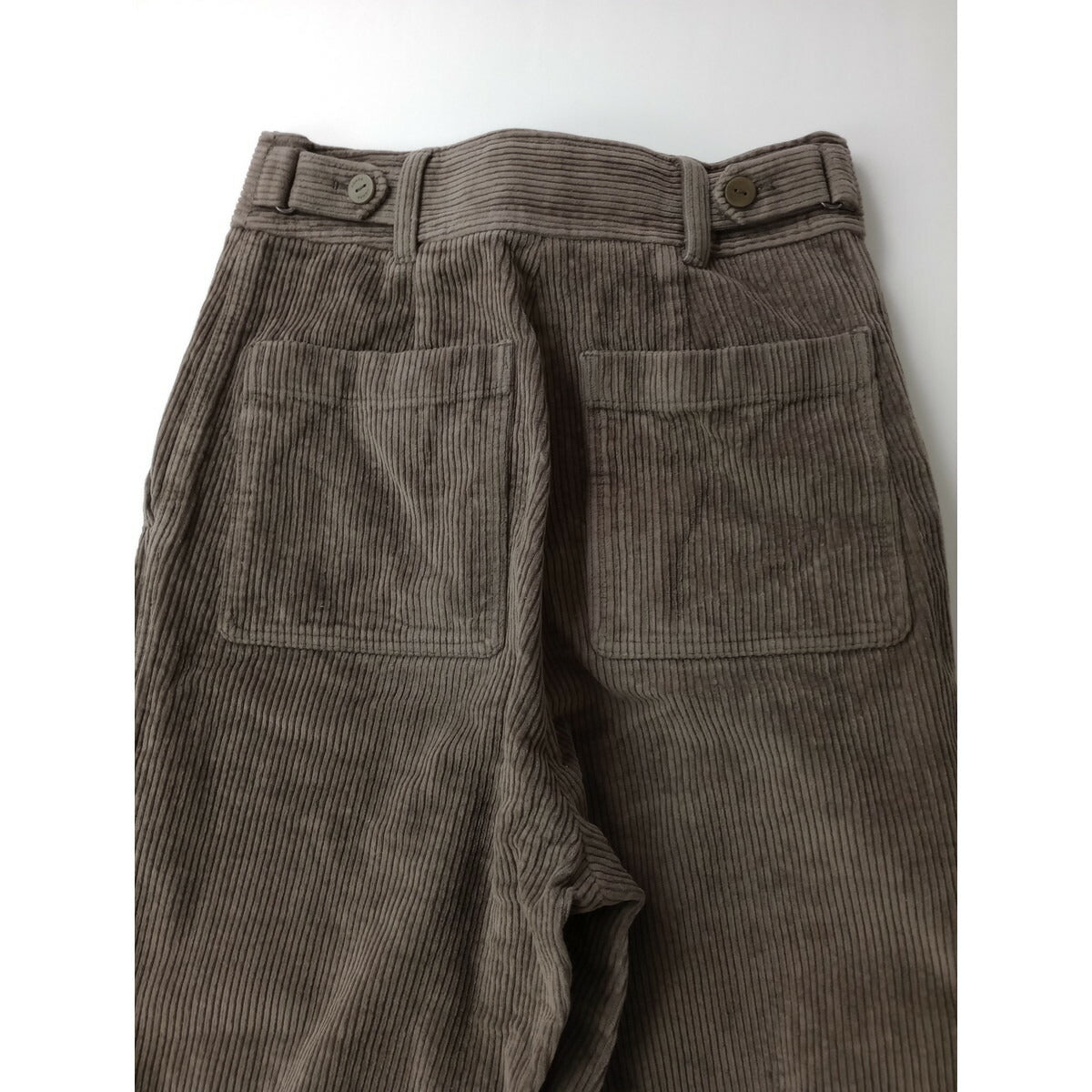 24AW YONFA ヨンファ コーデュロイ パンツ ベージュ XS (25M＋0818)【中古】