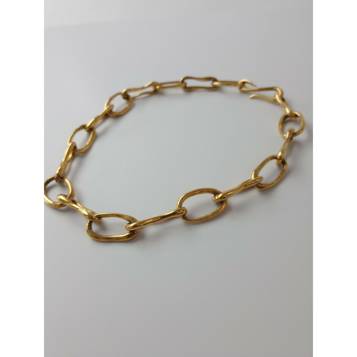 Sophie Buhai ソフィブハイ Roman Chain Collar Necklace ロマン チェーン カラー ネックレス ゴールド アクセサリー 【中古】