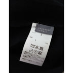 25AW MARGARET HOWELL マーガレットハウエル KNITTED FINE WOOL SKIRT エクストラファインウール プリーツ ニット スカート 黒 ブラック 2【中古】
