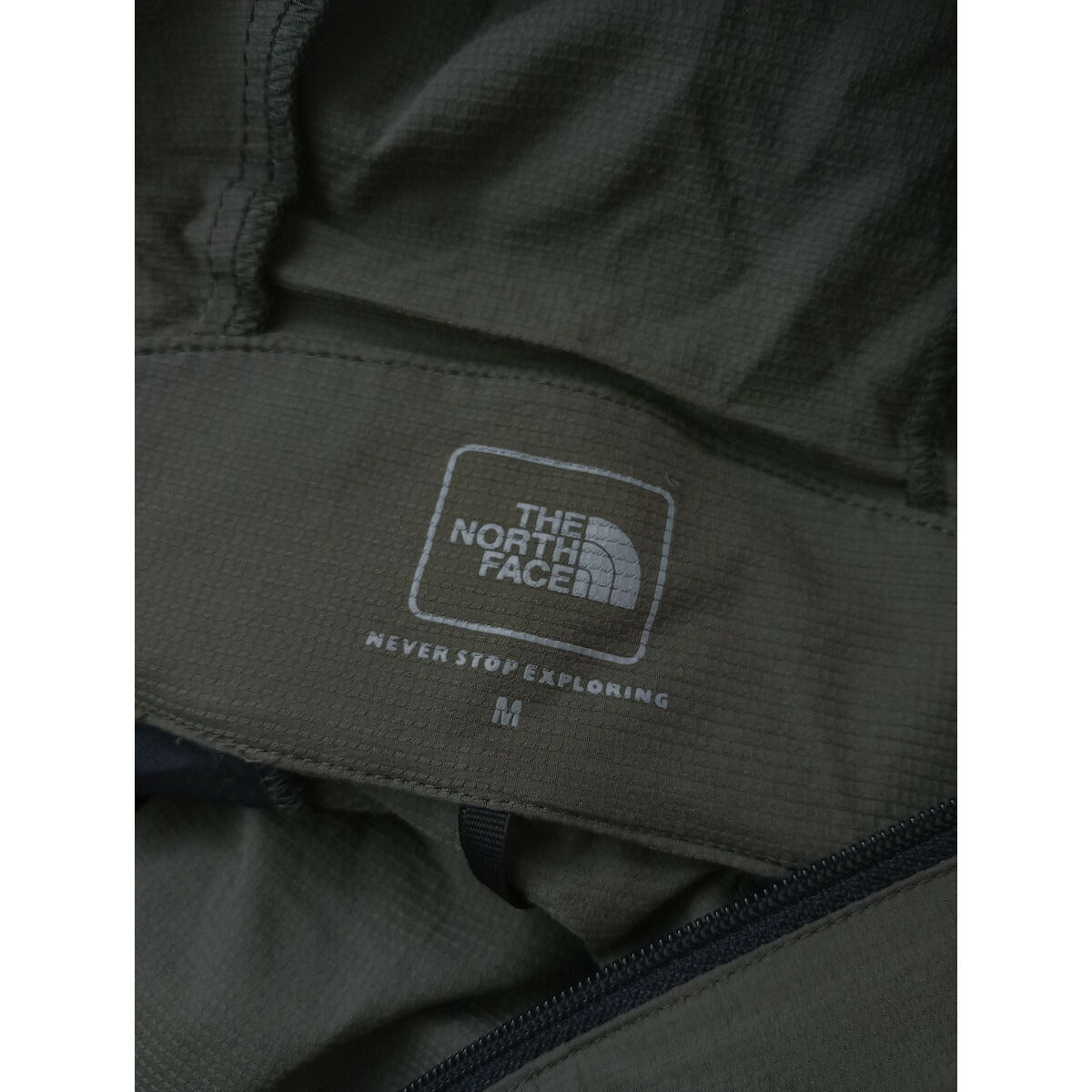 THE NORTH FACE ザ ノース フェイス Swallowtail Vent Hoodie スワロテイル ベント フーディ カーキ ジャケット M【中古】