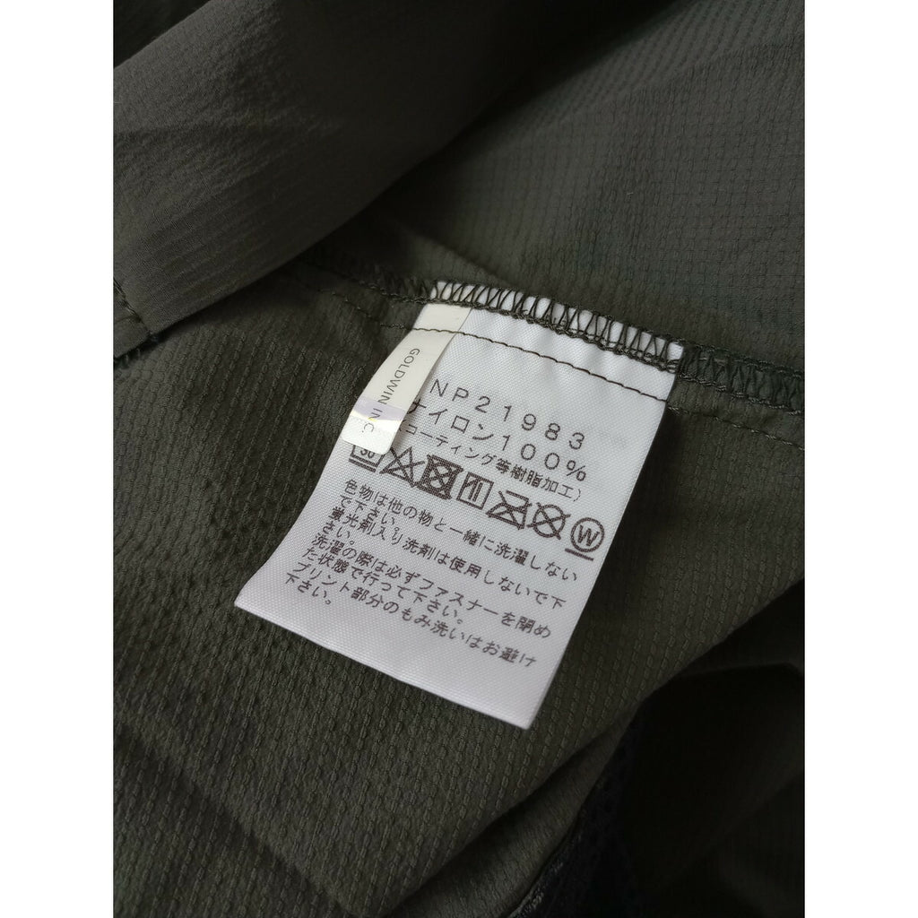 THE NORTH FACE ザ ノース フェイス Swallowtail Vent Hoodie スワロテイル ベント フーディ カーキ ジャケット M【中古】