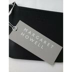 新品 マーガレットハウエル MARGARET HOWELL 黒 ブラック レザー ケース ポーチ