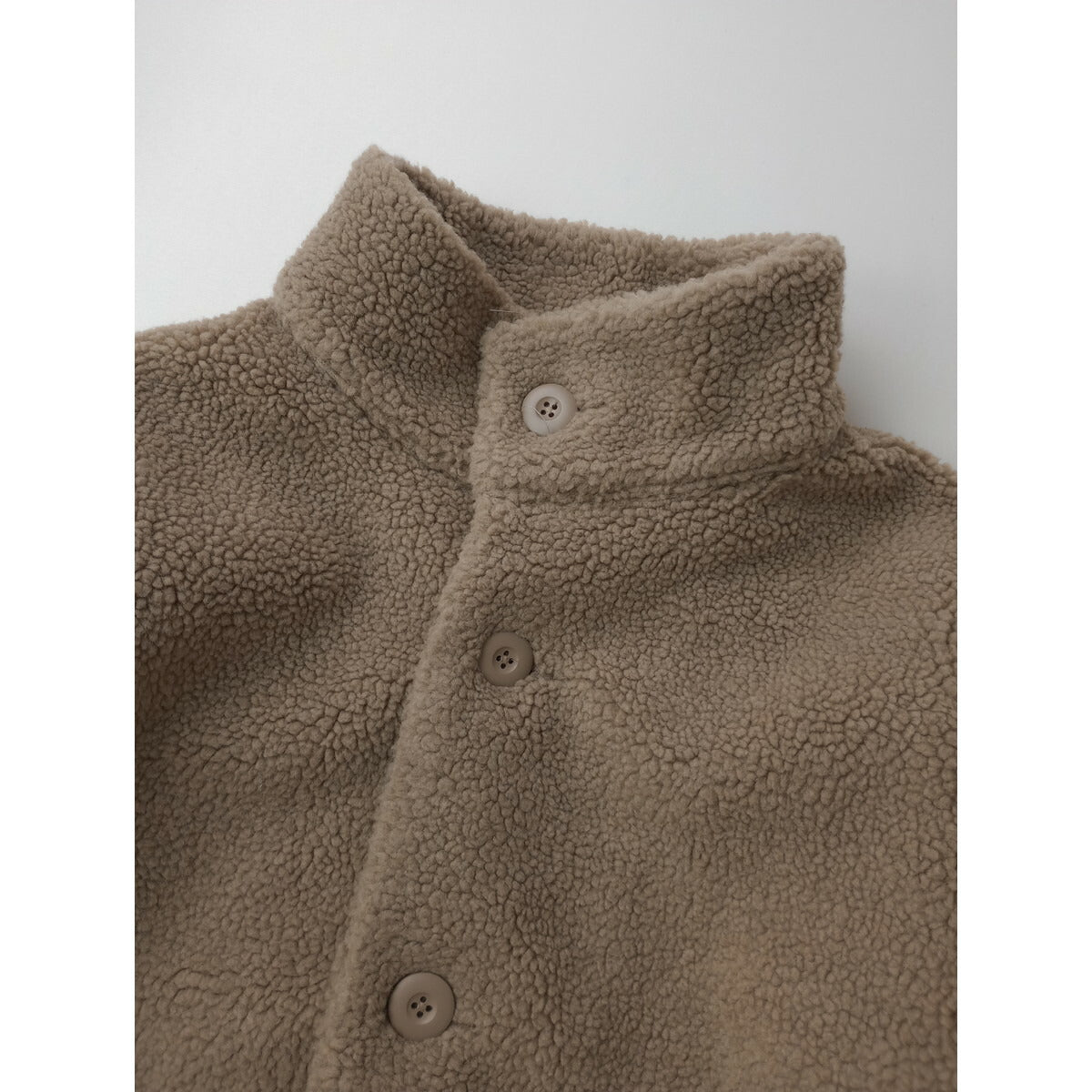24AW Brocante ブロカント ドミンゴ シープボア コルモントンボア ジャケット コート ベージュ 2  (23M＋0370)【中古】