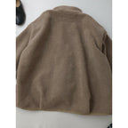 24AW Brocante ブロカント ドミンゴ シープボア コルモントンボア ジャケット コート ベージュ 2  (23M＋0370)【中古】