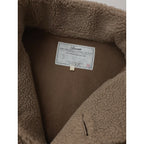 24AW Brocante ブロカント ドミンゴ シープボア コルモントンボア ジャケット コート ベージュ 2  (23M＋0370)【中古】