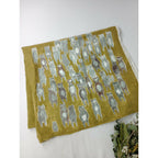 新品未使用 ミナペルホネン mina perhonen alive ファブリック 生地 マスタード 150ｃｍ × 500ｃｍ