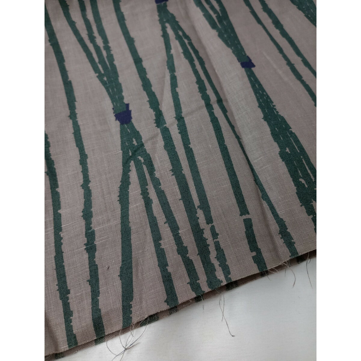 新品未使用 ミナペルホネン mina perhonen  taba ファブリック 生地 149ｃｍ × 100ｃｍ グリーン系