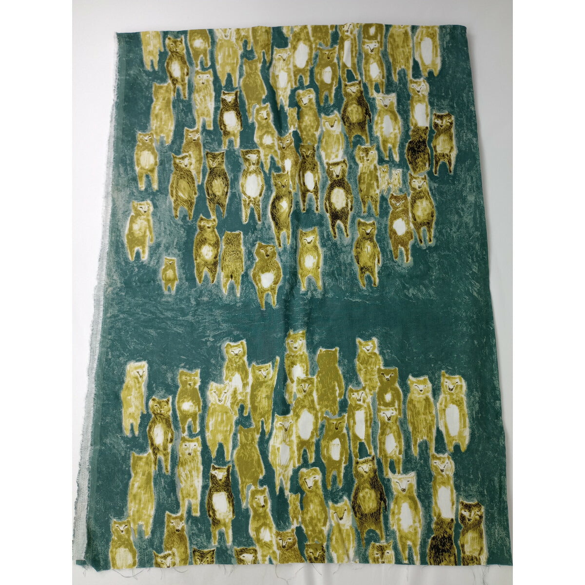 新品未使用 ミナペルホネン mina perhonen   alive ファブリック 生地 グリーン 150ｃｍ × 200ｃｍ