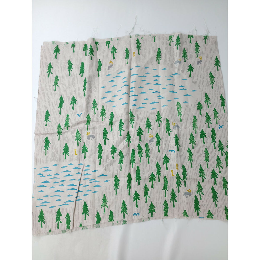 新品未使用 ミナペルホネン mina perhonen  one day ファブリック 生地 ベージュ 150ｃｍ × 75ｃｍ