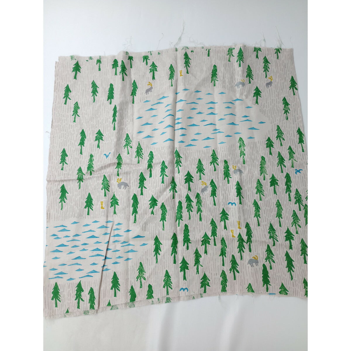 新品未使用 ミナペルホネン mina perhonen  one day ファブリック 生地 ベージュ 150ｃｍ × 75ｃｍ