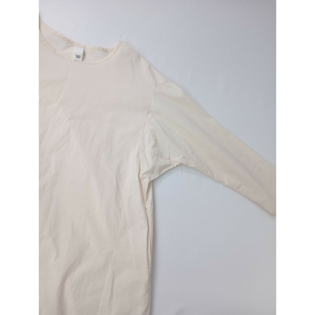 Yoli ヨリSimple onepiece シンプルワンピース ロング アイボリー【中古】