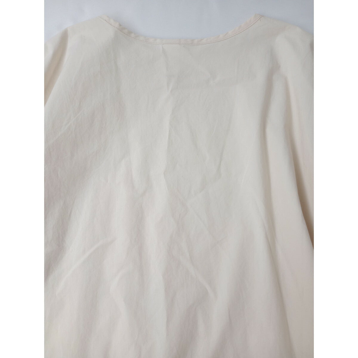 Yoli ヨリSimple onepiece シンプルワンピース ロング アイボリー【中古】