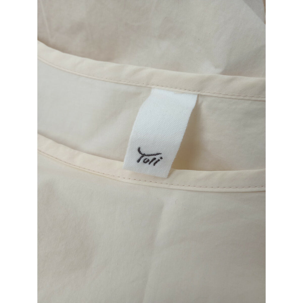 Yoli ヨリSimple onepiece シンプルワンピース ロング アイボリー【中古】