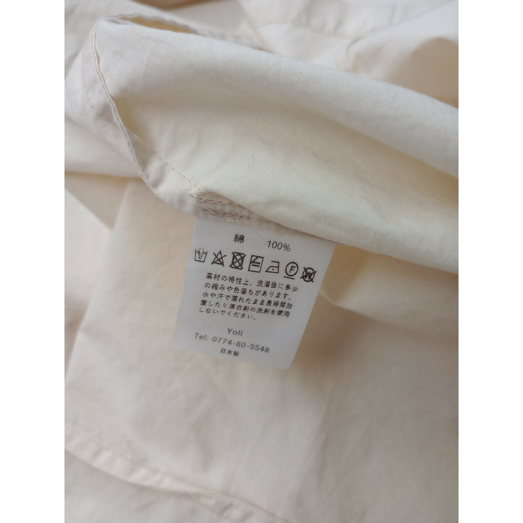 Yoli ヨリSimple onepiece シンプルワンピース ロング アイボリー【中古】