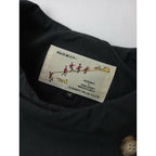 R&D.M.Co- オールドマンズテーラー PUFF JACKET パフ ノーカラー ジャケット 中綿 墨黒 M【中古】