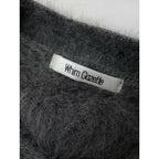25AW Whim Gazette ウィム ガゼット ウール カシミヤ ファー ボタン ジャケット カーディガン 羽織 グレー (21M＋1730)【中古】