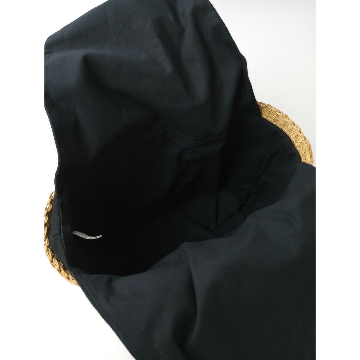 MUUN ムーニュ かご バッグ 黒 ブラック【中古】