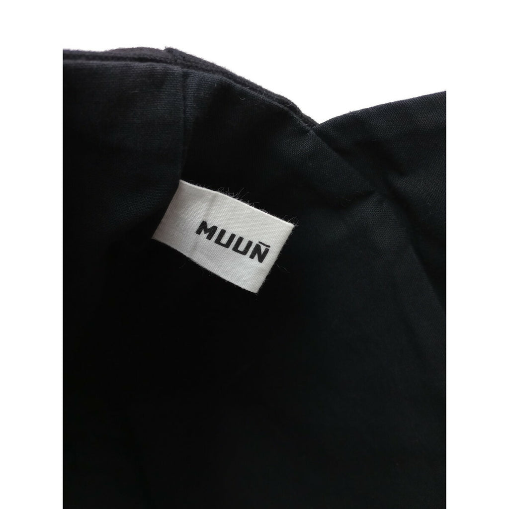 MUUN ムーニュ かご バッグ 黒 ブラック【中古】