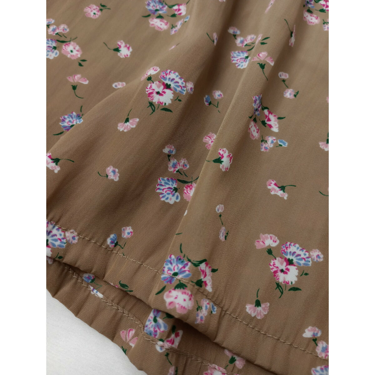 JOURNEE EN ROSE ジュルネアンローズ Hug O War ハグオーワー 花柄 イージーパンツ ベージュ【中古】
