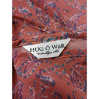 Hug O War Vintage chic ハグオーワー ヴィンテージ シック ペイズリー柄 ロング ワンピース ドレス ピンク【中古】