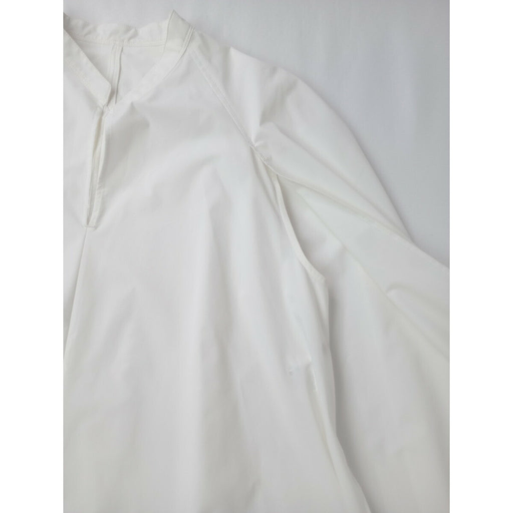 24SS LE PHIL ルフィル ブロード ケープ ブラウス トップス 白 F【中古】