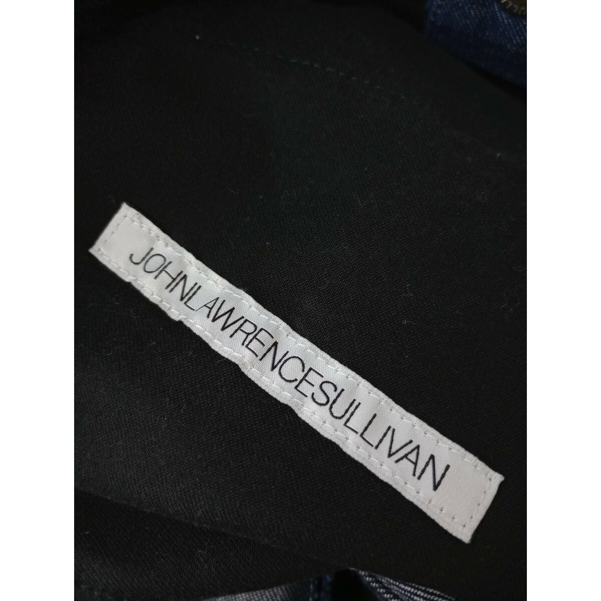 JOHN LAWRENCE SULLIVAN ジョン ローレンス サリバン デニム パンツ ワイド ネイビー S【中古】