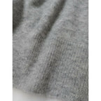 24AW kagure かぐれ アーバンリサーチ キッド モヘア クルーネック 長袖 ニット トップス グレー （18M＋0228)【中古】