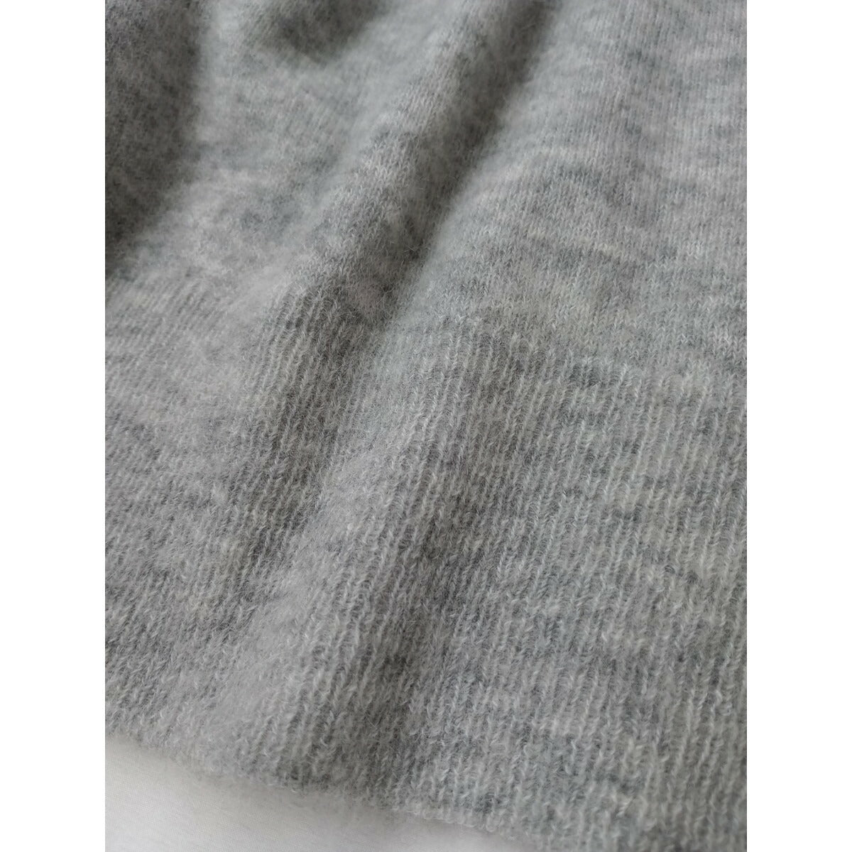 24AW kagure かぐれ アーバンリサーチ キッド モヘア クルーネック 長袖 ニット トップス グレー （18M＋0228)【中古】