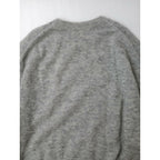 24AW kagure かぐれ アーバンリサーチ キッド モヘア クルーネック 長袖 ニット トップス グレー （18M＋0228)【中古】
